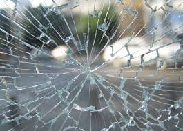 Smashed window in Forest Hill